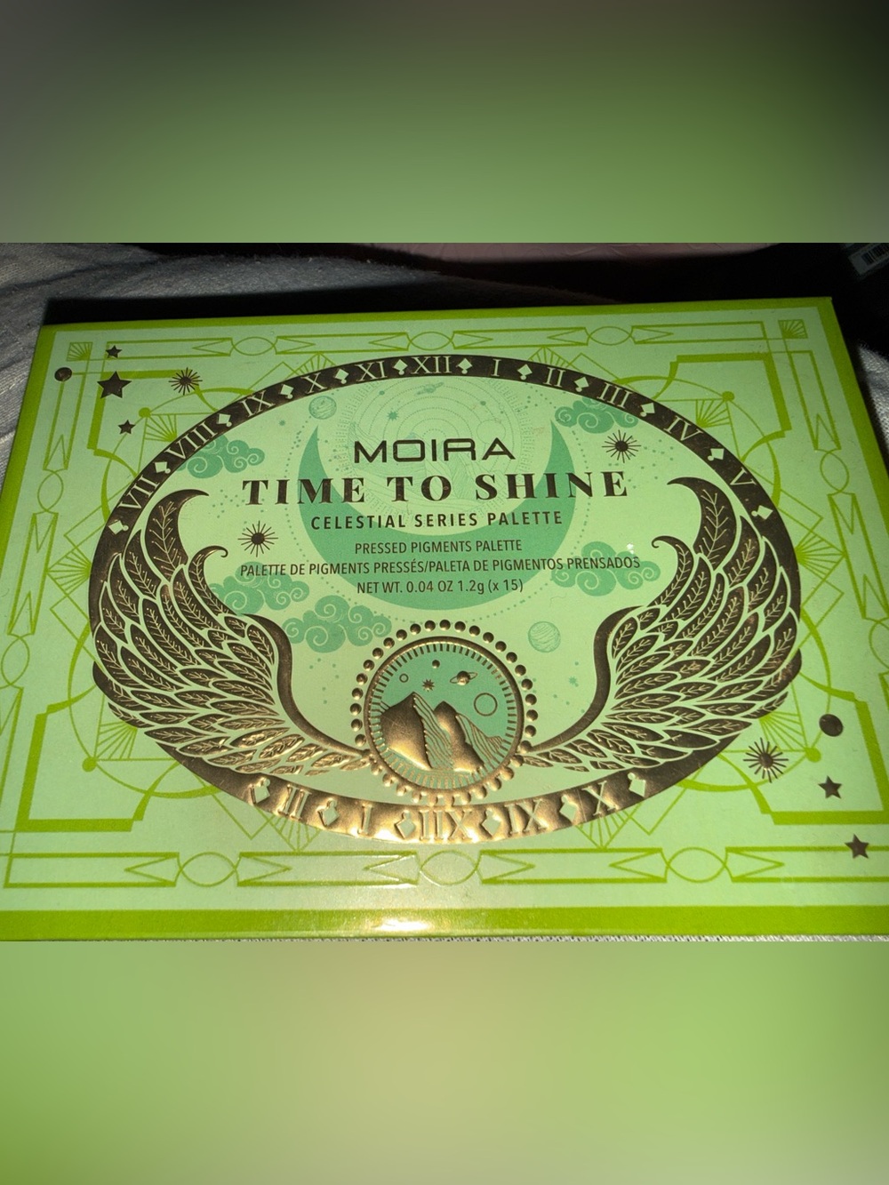 Moira Time To Shine Eyeshadow Palette - Celestial Series (Green)